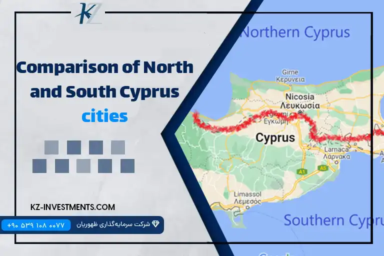 Comparison of North and South Cyprus cities